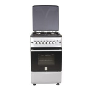 Mika Standing Cooker, 50cm X 55cm, 4GB, Electric Oven, Silver - Image 2