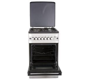 Mika Standing Cooker, 50cm X 55cm, 3 + 1, Silver - Image 3