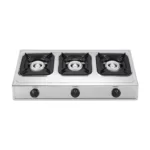 Amaze Stainless Steel 3 Burner Table Top Gas Stove AM-6003