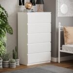 Dove 5 Drawers Chest Of Drawers