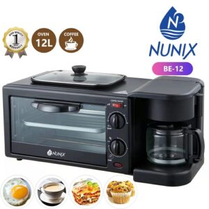 Nunix 3 In 1 Multifunction Breakfast Maker Machine