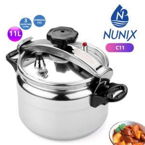 Nunix Non Explosive Pressure Cooker 5-15Ltrs - Image 3