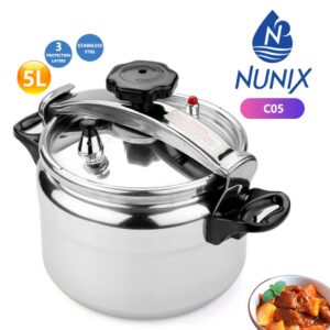 Nunix Non Explosive Pressure Cooker 5-15Ltrs - Image 6