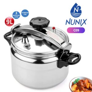 Nunix Non Explosive Pressure Cooker 5-15Ltrs - Image 4