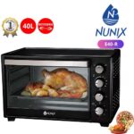 Nunix Electric Oven with Rotisserie 40Ltrs