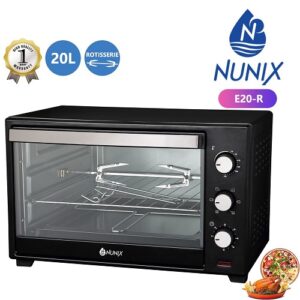 Nunix Electric Oven with Rotisserie 20L