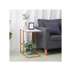 Sasha Wooden Side Table/Laptop Stand - Image 3