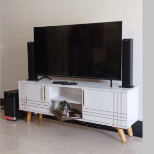 Sydney Modern Wooden TV Stand 4FT White