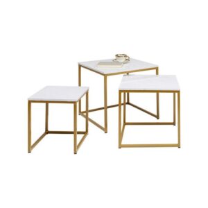 Amani  Nesting Coffee Tables 3 Pcs Set - Image 2