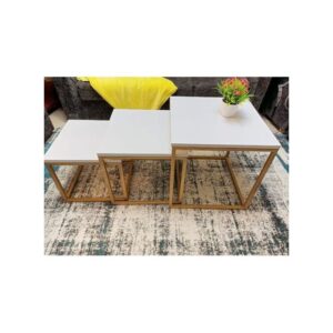 Amani  Nesting Coffee Tables 3 Pcs Set - Image 3