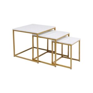 Amani  Nesting Coffee Tables 3 Pcs Set