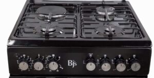 BJS Standing Cooker Electric Oven with Turbo Fan 3 Gas+1 Hot Plate, 60x60cm - Image 5