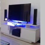 Oslo Modern Wooden TV Stand 5ft With LED Light