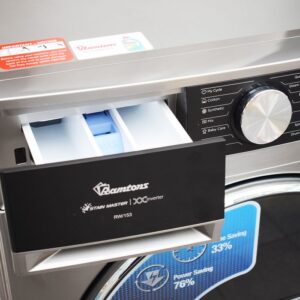 RAMTONS FRONT LOAD FULLY AUTOMATIC 12KG WASHER 1400RPM - RW/153 - Image 4