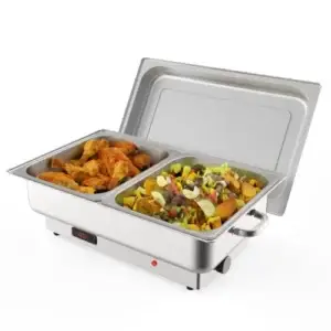 Signature Electric double Tray Chaffing Dish 9L