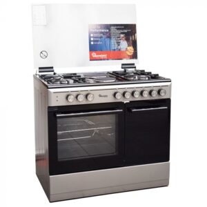 Ramtons 4g+2e 60x90 Silver Cooker- RF/496