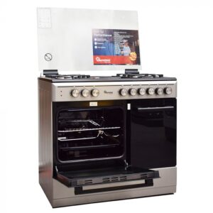 Ramtons 4g+2e 60x90 Silver Cooker- RF/496 - Image 3