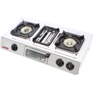 Ramtons Gas Cooker 2 Burner Stainless Steel- Rg/504 - Image 2