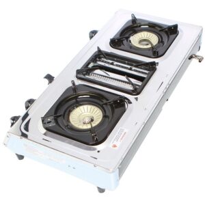 Ramtons Gas Cooker 2 Burner Stainless Steel- Rg/504 - Image 4