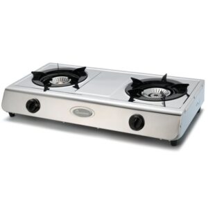Ramtons Gas Cooker 2 Burner Stainless Steel- Rg/514 - Image 2