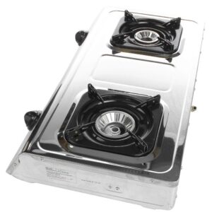 Ramtons Gas Cooker 2 Burner Stainless Steel- Rg/518 - Image 4