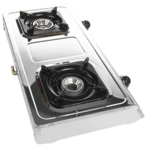 Ramtons Gas Cooker 2 Burner Stainless Steel- Rg/518 - Image 3