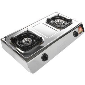 Ramtons Gas Cooker 2 Burner Stainless Steel- Rg/518 - Image 2