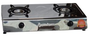 Ramtons Gas Cooker 2 Burner Stainless Steel- Rg/538