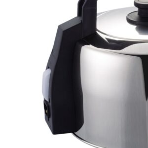 Ramtons Traditional Electric Kettle 1.8 Liters Stainless Steel- Rm/270 - Image 3