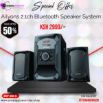 Bring the Power of the Cinema Home Elevate your audio experience with the Ailyons 2.1 Bluetooth Speaker System. Engineered with a powerful 50W output and advanced 3D surround sound technology, this system fills any room with rich, immersive, and shockingly clear audio. Whether you're watching a blockbuster, gaming, or streaming your favorite playlist, feel every detail come to life. Key Features & Benefits: 🎬 Immersive 3D Surround Sound: Go beyond standard stereo. Our advanced sound processing creates a captivating, multi-dimensional audio field, placing you right in the center of the action for a true cinematic experience. 💥 Powerful 50W Total Output: Don't just listen—feel it. With a combined 50W of power (20W subwoofer + 10Wx2 satellites), this system delivers a balanced yet powerful performance, from crisp dialogue to earth-shaking bass. 🎵 High-Fidelity Audio Profile: Enjoy a perfectly tuned auditory feast. Experience clear and detailed treble, warm and natural midranges for vocals, and a deep, potent bass that brings music and movie soundtracks to life. 📡 Universal Connectivity: Stream wirelessly from any device via Bluetooth, or tune into your favorite stations with the built-in FM Radio. The included remote control gives you complete command from the comfort of your couch. 🏠 Versatile for Any Space: The powerful 2.1-channel setup is ideal for large spaces. Easily set it up in your living room for movie night, in your office for background music, or in your study for an enhanced gaming session. Technical Specifications: Feature Specification System Configuration 2.1 Channel (Subwoofer + 2 Satellites) Total RMS Power 50W (20W + 10W + 10W) Connectivity Bluetooth, FM Radio Power Source AC/DC (Versatile Use) Control Remote Control Warranty 12 Months Ready to Upgrade Your Sound? Why settle for ordinary speakers? The Ailyons 2.1 Bluetooth Speaker System offers the perfect blend of power, clarity, and immersive 3D sound that will redefine your listening experience. Click "Add to Cart" to enjoy a cinematic audio feast at home today!