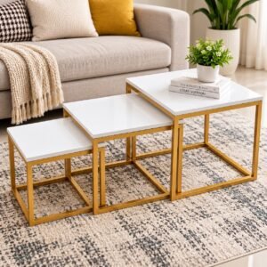 Amani Nesting Coffee Tables 3 Pcs Set