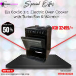 Bjs 60x60 3+1 Electric Oven Cooker With Turbo Fan