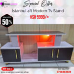 Istanbul 2 Modern TV Stand With LED Lights