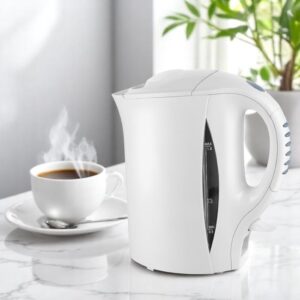 Ramtons Cordless Electric Kettle 1.7 Liters White And Grey- Rm/264