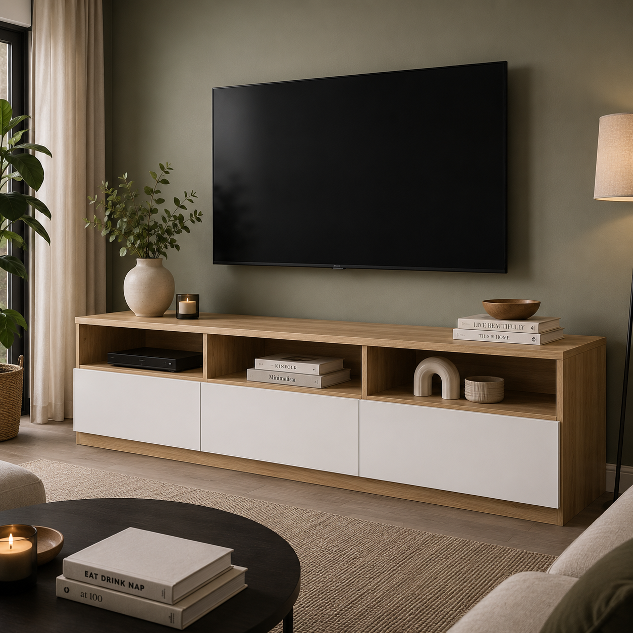 Mombasa 6ft Modern Tv Stand