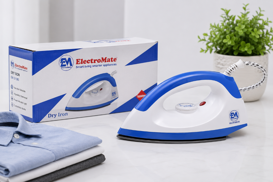 Electromate Dry Iron – 1000W