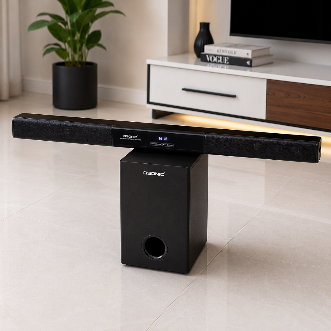 Qsonic Wireless Soundbar System S-2001