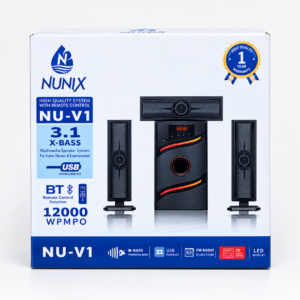 Nunix 3.1CH Bluetooth Subwoofer System